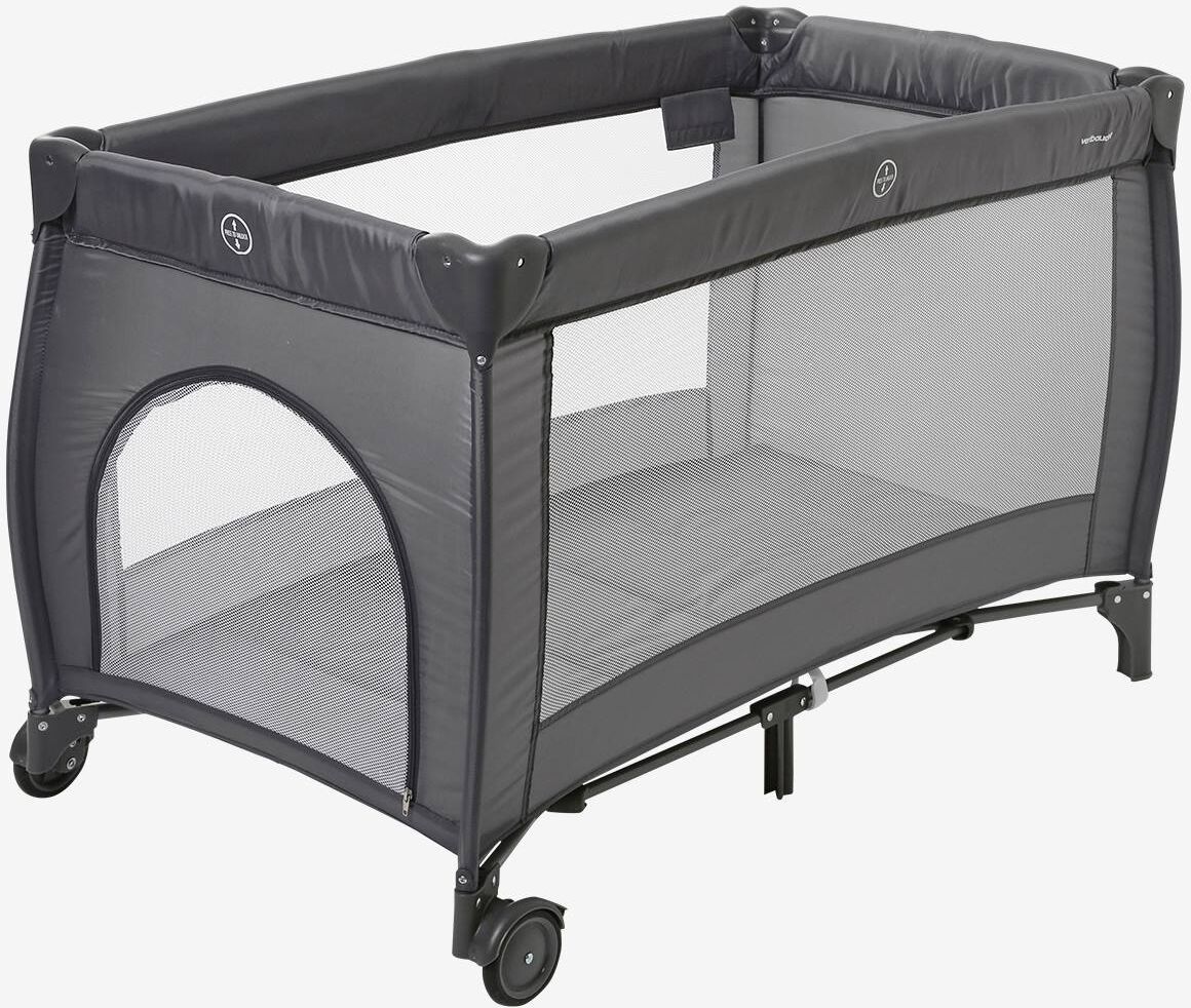 Cama plegable «On My Way» de Vertbaudet gris oscuro