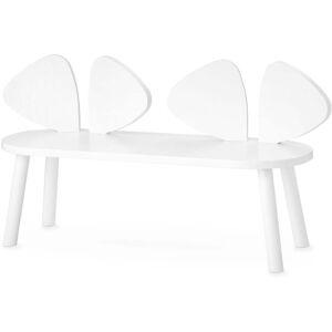 Nofred - Mouse banc pour enfants, blanc