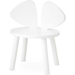 Nofred - Mouse Chaise pour enfant, blanc