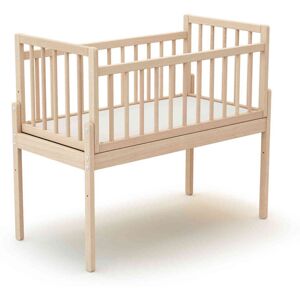 Webaby - Berceau cododo hêtre en bois + matelas 40x80 - Bois clair - Publicité