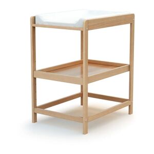AT4 - Table à langer 1 étagère confort en bois 73 x 54 x 89 cm - Faia envernizada - Publicité