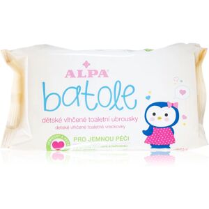 Alpa Toddler Wet wipes lingettes douces pour bébé pour peaux sensibles 72 pcs