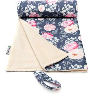 T-TOMI Changing Pad Grey Flowers - Colour matelas à langer lavable en machine 50x70 cm 1 pcs