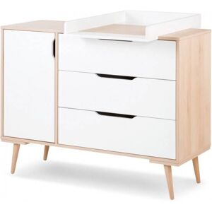 petitechambre.fr Commode à langer pour bébé Sofie scandinave   Hêtre   MDF et hêtre