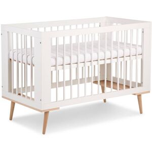 petitechambre.fr Lit bébé 60x120 Sofie   Blanc   Pin Massif et MDF