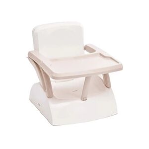 Thermobaby Rehausseur de chaise enfant 2 en 1 YEEHOP - 6-18 mois - Harnais sÃ curitÃ  3 points - Tablette amovible - Marron glacÃ - Publicité