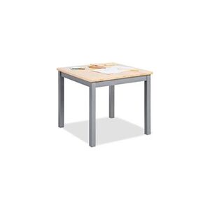 Pinolino Table enfant Fenna gris naturel 57x57cm - Publicité