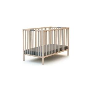 Webaby Lit bébé pliant 60x120 hêtre brut - Publicité