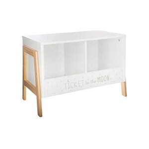 ATMOSPHERA Rangement enfant 2 cases Moon - Blanc - Publicité