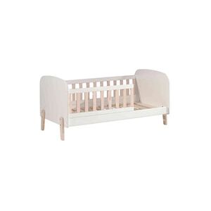 Terre de Nuit Lit enfant en bois blanc 70x140 cm - LT2034-1 - Publicité