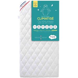 Matelas Bébé Climatisé Déhoussable 60x120 - Publicité