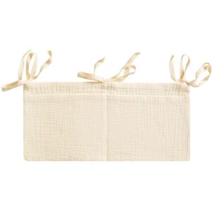 Rangement Suspendu Lit Bebe,Organiseur De Lit Suspendu Pour Bébé,Pour Lit D'enfant, Sac De Rangement Pour Chambre D'enfant(Beige) - Publicité