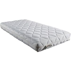 Nuits D'or Bambin Matelas Bébé 60x120 Cm Hauteur +/- 10,5 Cm - Tissu 175 Gr/M2 - Déhoussable 4 Côtés Housse Lavable - Hyppoallergénique - Anti-Acariens - Plusieurs Épaisseurs De Mousse - Publicité