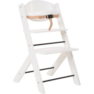 ® Chaise haute enfant évolutive bois blanc