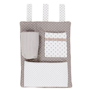 babybay Organiseur pour lit cododo, taupe