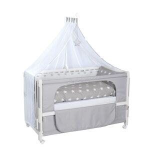 Lit cododo Little stars bois, blanc 60x120 cm