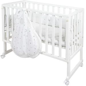 Berceau bébé safe asleep® 3en1 magie des étoiles blanc