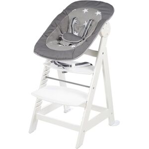 Chaise haute enfant à marche Born Up Set 2en1 Little Stars blanc