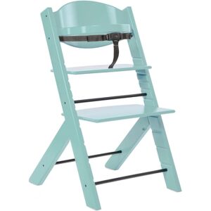 ® Chaise haute enfant évolutive menthe bois