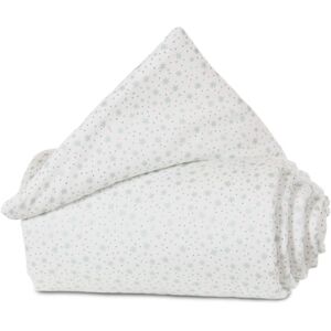 babybay Protection pour barrière de lit cododo coton bio blanc étoiles...