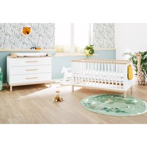 Pinolino Ensemble lit enfant commode à langer Light large