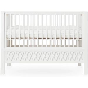 Cam Cam® COPENHAGEN Lit à barreaux Harlequin bois blanc 60x120 cm 60x120 cm