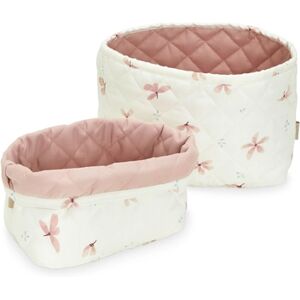 Cam Cam® COPENHAGEN Cam Cam Copenhagen Paniers de rangement piqués Windflower Creme lot de 2