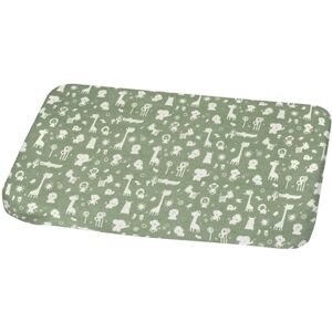 ® Matelas à langer housse tissu animaux granit 70x85 cm