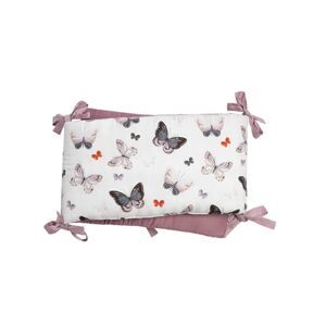 BeBes Collection Tour de lit bébé papillon multicolore 35x190 cm