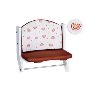 tiSsi® Coussin d'assise pour chaise haute enfant arc-en-ciel