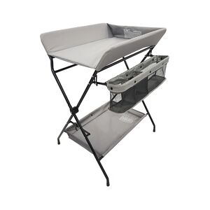 WEBABY Table à langer pliable gris 50x70 cm