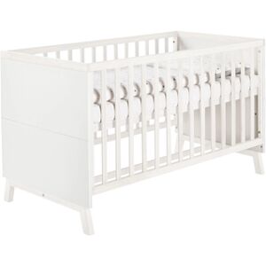 Schardt Lit enfant évolutif Fishbone blanc bois 70x140 cm 70x140 cm