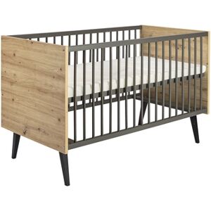 Schardt Lit enfant évolutif Morris Oak bois 70x140 cm 70x140 cm