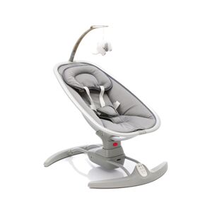 Transat Bébé Electrique,Aomdom Balancelle bébé dès la Naissance à 9 kg 5  Niveaux de réglage de Cadence du Balancement Transat évolutif Bebe 12  mélodies avec télécommande et Bluetooth Gris : : Bébé