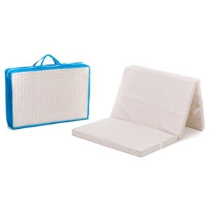 fillikid Matelas pour lit parapluie beige/carreaux 60x120 cm 60x120 cm