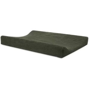 Jollein Housse matelas à langer Éponge 50x70cm Vert Feuilles par Jollein - Housse matelas à langer