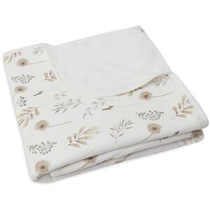 Jollein Couverture Berceau Jersey 75x100cm Fleurs sauvages - Couverture berceau