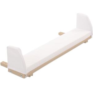 babybay Côté d'extension Beige laqué avec complément de Matelas Blanc Compatible avec Les modèles Maxi, Boxspring et Comfort Plus - Publicité