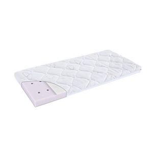 Träumeland T030731 Brise Light Matelas pour berceau à élasticité ponctuelle Noyau en mousse froide et canaux de ventilation verticaux 50 x 100 cm - Publicité