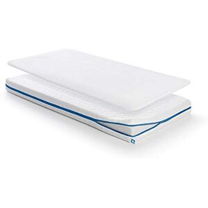 AEROSLEEP Pack Evolution Dormir Sécurisé  : Matelas berceau + Protecteur (140 x 70 cm) Blanc - Publicité