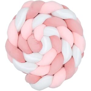 Babycalin Coussin tresse 200 cm Rose - Publicité