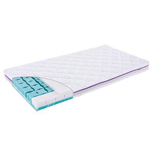 Träumeland Matelas Sternenweiss 60x120 cm matelas enfant matelas, blanc - Publicité