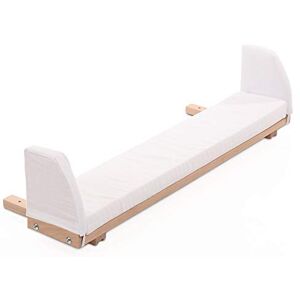 babybay Côté d'extension Naturel Non traité avec complément de Matelas Blanc Compatible avec Les modèles Maxi, Boxspring et Comfort Plus - Publicité