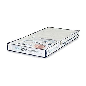 AEROSLEEP – Pack Evolution couchage sûr  : matelas berceau + protecteur (120 x 60 cm) Blanc - Publicité