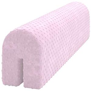 WNM Group Cloudlet Protection de lit en mousse profilée pour lit de bébé, barrière de lit bébé, protection en mousse, berceau (flamant rose, 50 cm) - Publicité