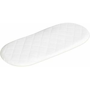 Bluemoon Bedding ® Matelas en microfibre hypoallergénique pour couffin 74 x 28 x 3 cm d'épaisseur Forme ovale - Publicité