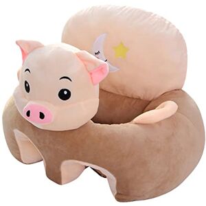 Starnearby Coussin de Canape Bébé sans Rembourrage, Coussin Assise Bebe, Fauteuil pour Enfant en Peluche, Housse de Siège pour Bébé, Siège de Sol pour Bébé Apprendre à S'assoire - Publicité