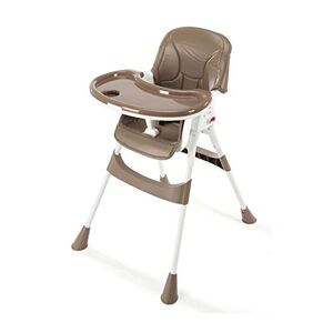 LOEBKE Chaise multifonction pour bébé, chaise haute pliante, 3-en-1 HighChair (Couleur : marron) - Publicité