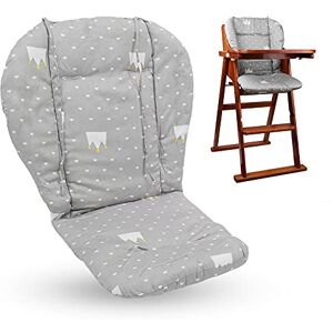 Myukbest Coussin De Chaise Haute Pour BéBé , Coussin éPais Pour Chaise Haute En Bois, Tapis De RevêTement De Chaise De Salle à Manger Pour BéBé (Motifs GéOméTriques) - Publicité