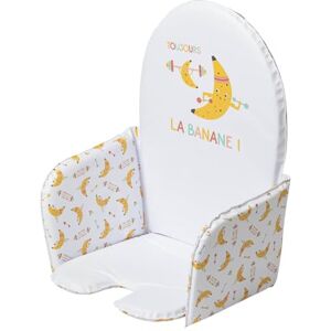 Babycalin COUSSIN DE CHAISE UNIVERSEL SMOOTHIE BANANE 28X38CM - Publicité